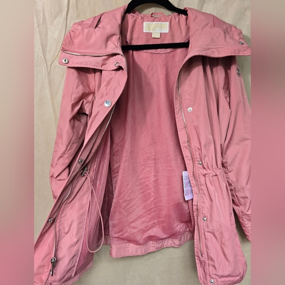 Michael Kors Pink Utility Jacket - Picture 3 of 8